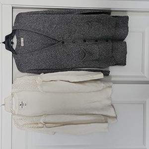 Abercrombie & Fitch Girls sweater cardigans. Both Sz. XL. NWOT